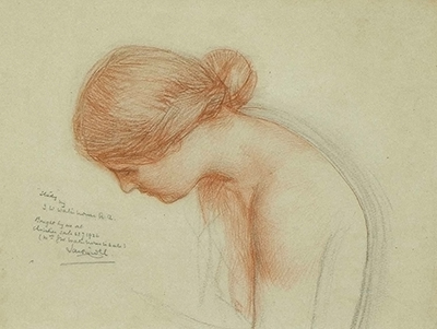 Study for Psyche Opening the Golden Box
